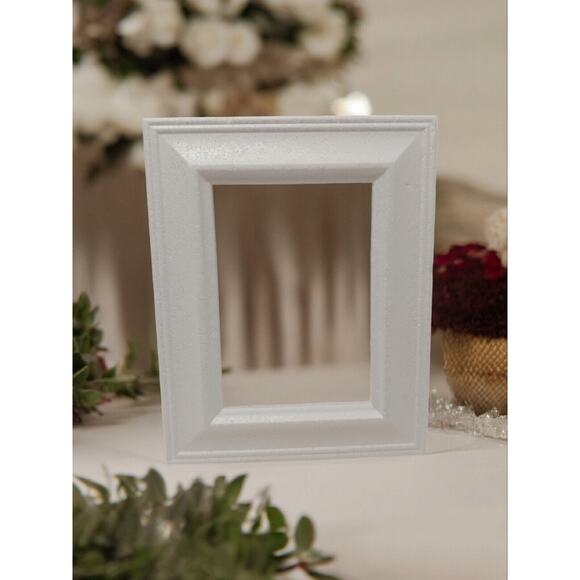 FANCY Square WREATH 7x9 Thick styro-foam Craft Floral FOAM Wedding Floral Frame - Picture 3 of 7